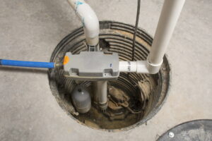 sump-pump-in-pit-in-basement